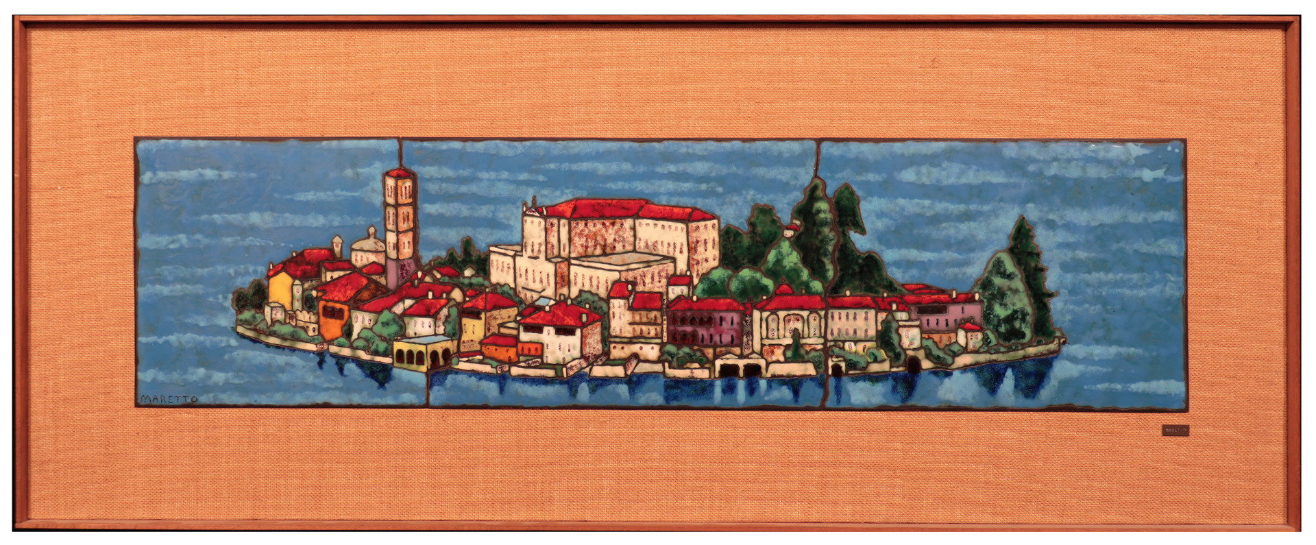 Giuseppe Maretto (Mailand 1908–1984) – Isola San Giulio, Ortasee
